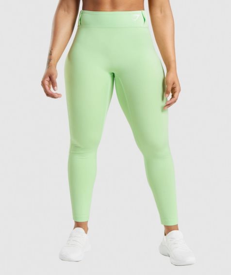 Legginsy Gymshark Sportowe Damskie Głęboka Zielone | PL 408YCR